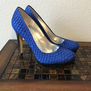 Calvin Klein Cobalt Blue Heels